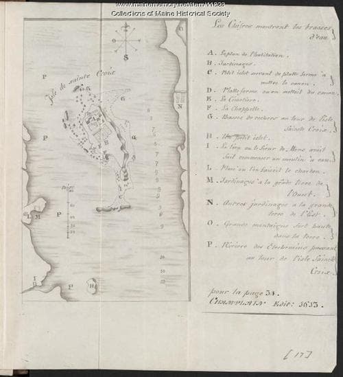 First Exploration of Acadie by the French
