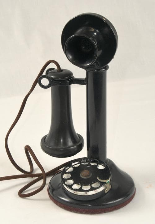 Candlestick dial phone, Western Electric