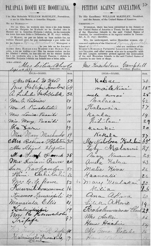Petition Against Annexation